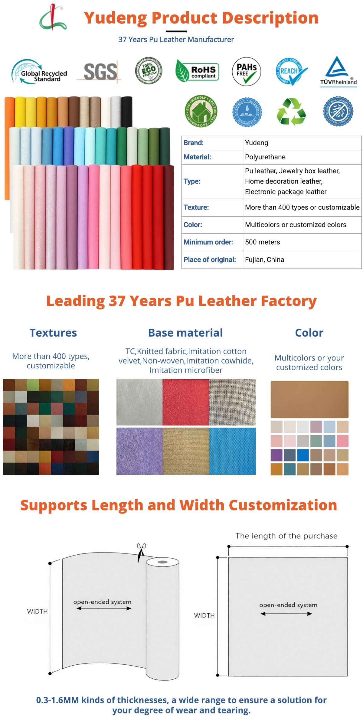 Yudeng Product desctiption