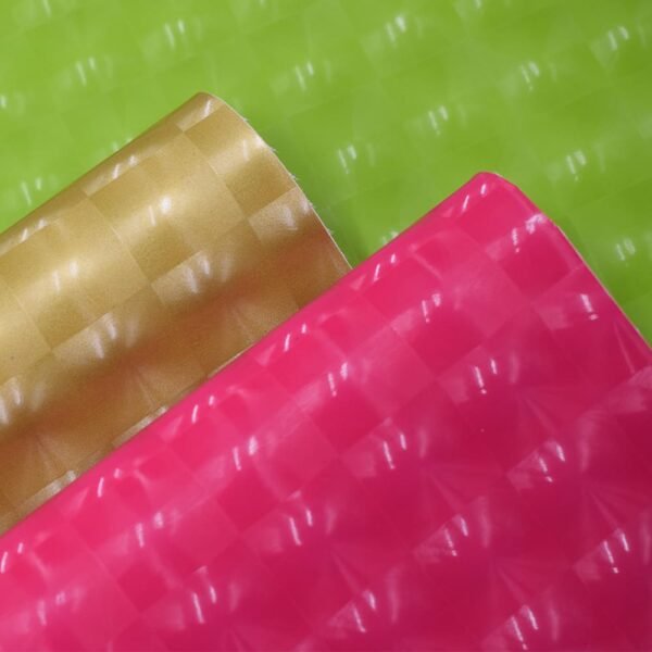 3D Cat Eye Synthetic Leather Wholesale-1