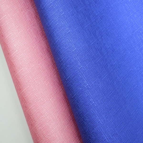 Cross Grain Pu Leather Manufacturer