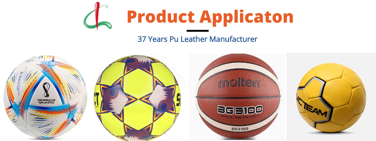 Yudeng Textile pu leather for ball leather application