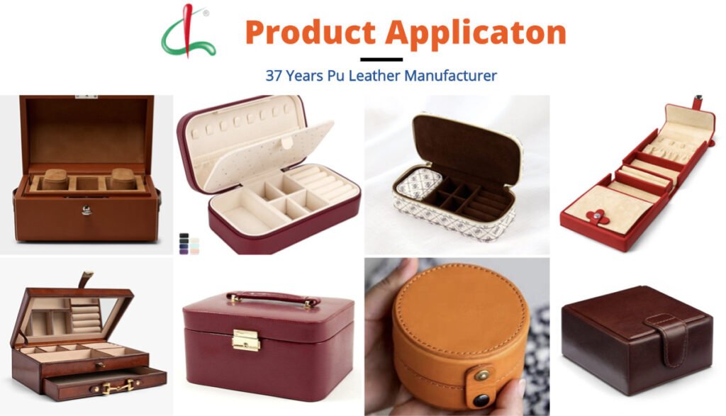 pu leather application for jewelry box