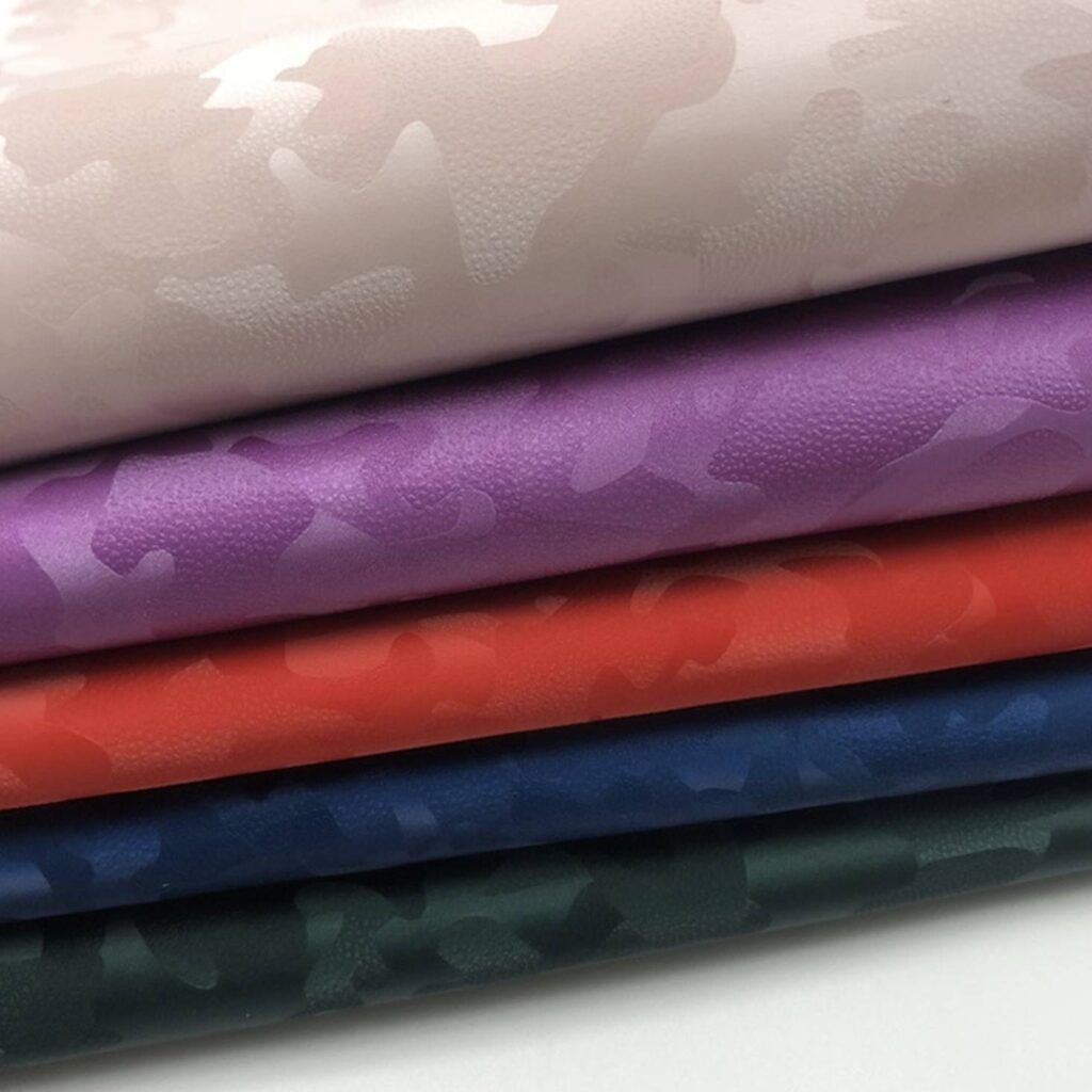 Custom Textured Pu Leather Manufacturer