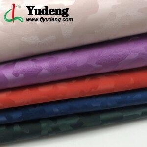 Fabricante de couro sintético texturizado personalizado