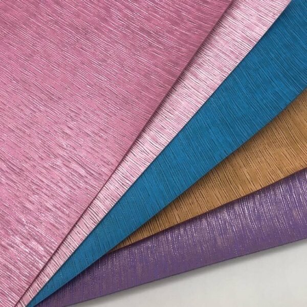 Customized Mid Stripped Pu Leather Manufacturer-1