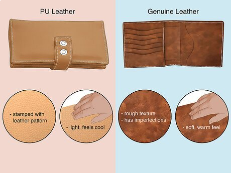 PU leather vs. genuine leather
