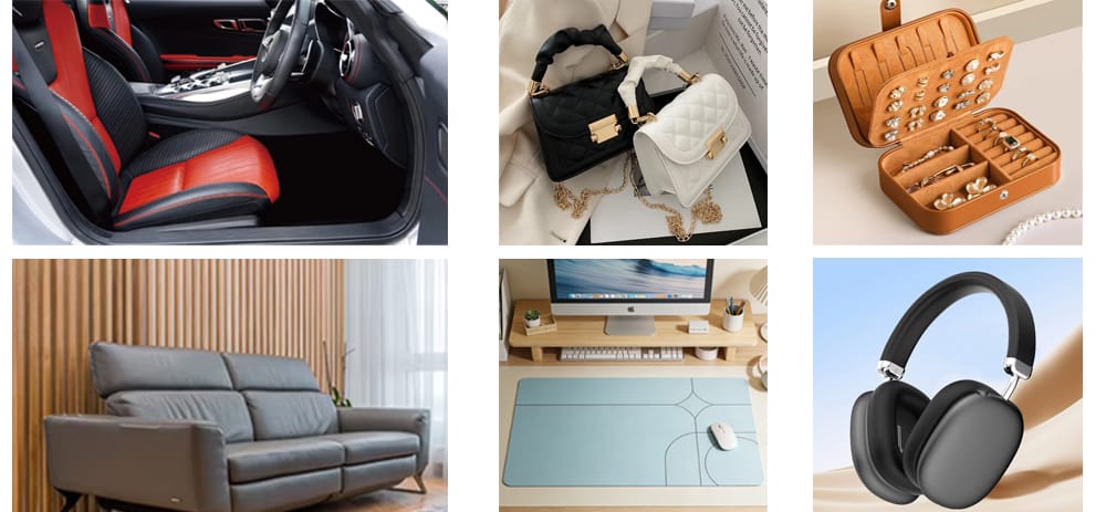 Yudeng Pu Leather Supplier Product Applications