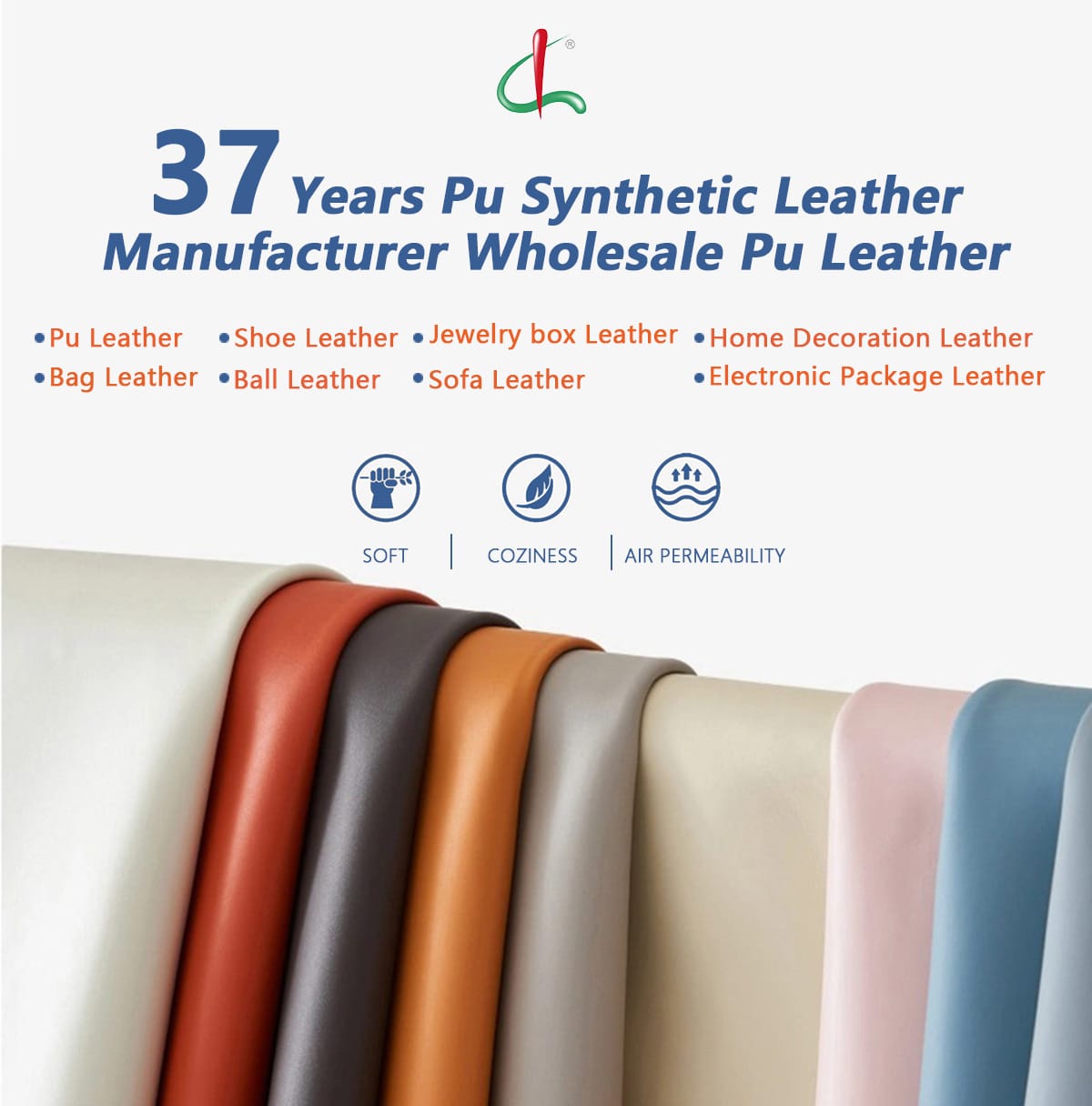 Yudeng Textile pu leather for jewelry box