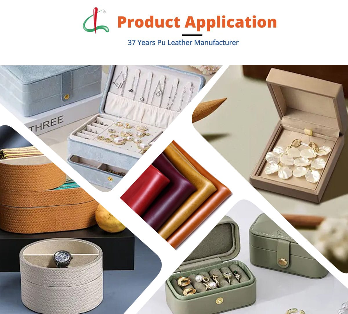 pu leather application for jewelry box