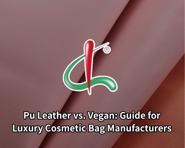 Pu Leather vs. Vegan: Guide for Luxury Cosmetic Bag Manufacturers
