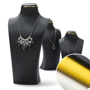 Wholesale Pu Leather Factory for Necklace Mannequin Support