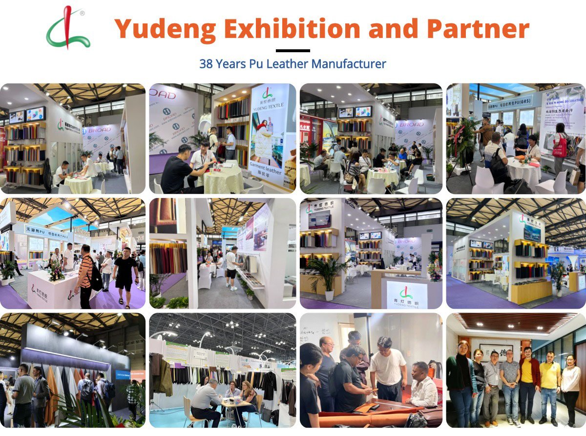 Yudeng PU leather manufacturer exhibition