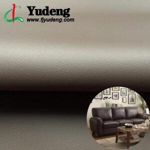 Scratch-Resistant PU Leather for Furniture Dark Coffee (Sewable, Semi-Silicon Finishing)