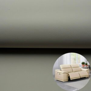 PU Leather for Furniture Sofa Scratch-Resistant Thickness 1.2mm Macchiato Beige (Sewable, Semi-Silicon)