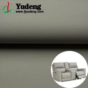 PU Leather for Furniture Sofa Scratch-Resistant Thickness 1.2mm Silver Gray (Sewable, Semi-Silicon)