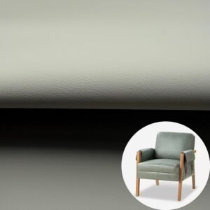 Silver Gray PU Leather for Furniture (Scratch-Resistant, Dirt-Resistant, Sewable)