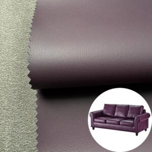 Eggplant Purple PU Leather for Car Seats (Scratch-Resistant, Dirt-Resistant, Sewable)