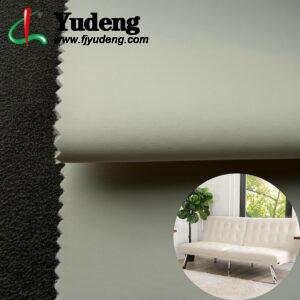 Sage Green White Faux Leather PU Leatherette for Furniture (Scratch-Resistant, Dirt-Resistant, Hydrolysis-Resistant)
