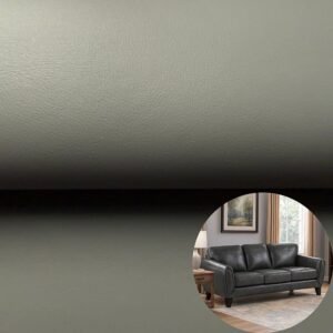 Iron Gray Faux Leather PU Leather for Furniture (Scratch-Resistant, Dirt-Resistant, Sewable)