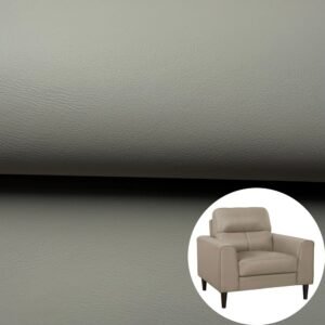 Warm Gray Imitation Leather PU Leather for Furniture (Scratch-Resistant, Dirt-Resistant, Sewable)