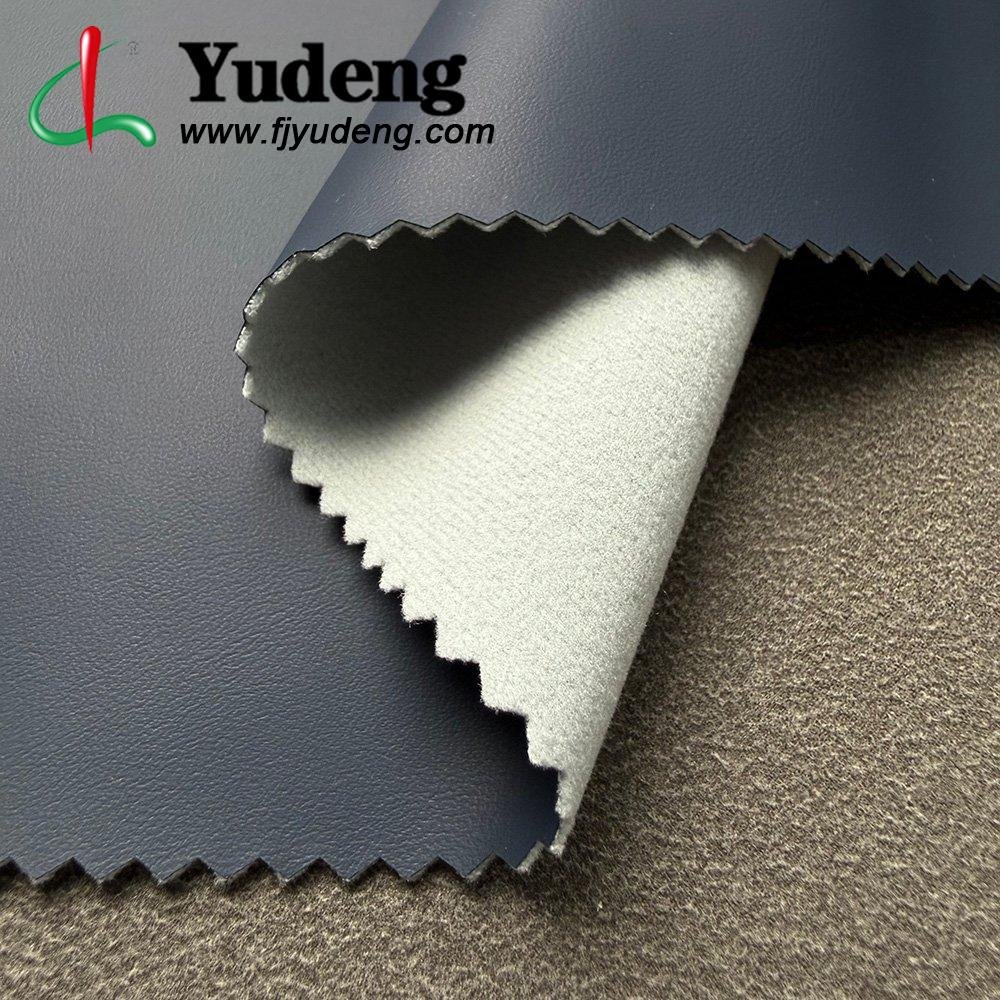 Navy Blue Synthetic PU Leather for Furniture (Scratch-Resistant, Dirt-Resistant, Sewable)