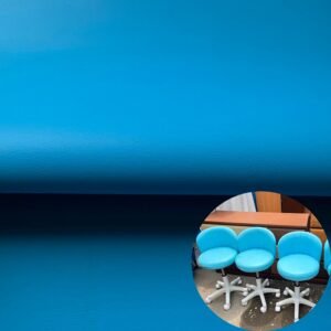 Искусственная кожа Ocean Blue для мебели (устойчива к царапинам, загрязнениям, пригодна для шитья)