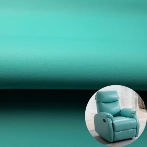 Mint Green Rexine PU Leather for Furniture (Scratch-Resistant, Dirt-Resistant, Sewable)