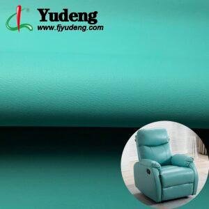 Mint Green Rexine PU Leather for Furniture (Scratch-Resistant, Dirt-Resistant, Sewable)