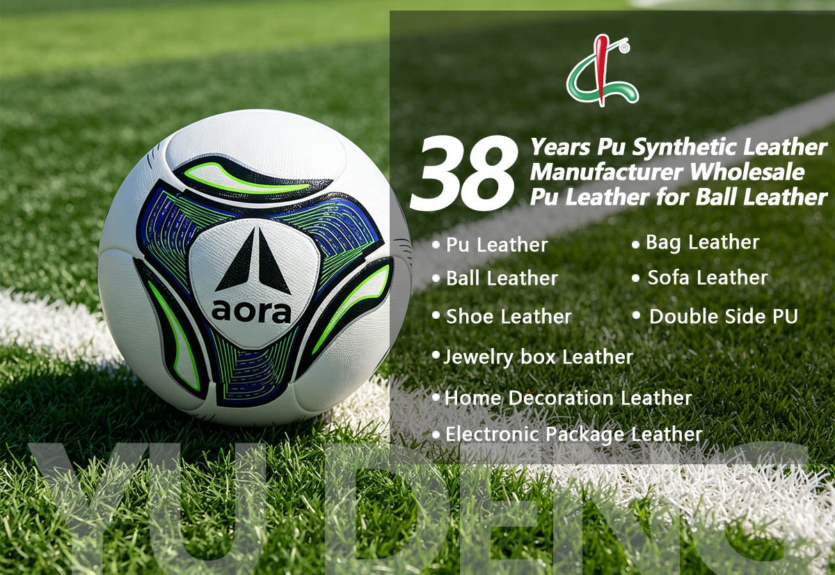 Wholesale Custom Pu Leather Supplier for Football Fabric