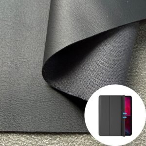 Man Made PU Leather Material Roll for Tablet Cases Phone Cover