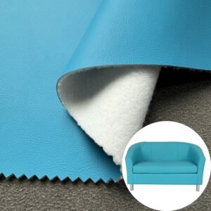 Rexine Blue PU Leather for Upholstery Furniture (Sofas, Beds, Cabinets etc.)