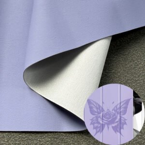 Purple PU Leather for Electronic Device Tablet Case (Scratch-Resistant, Heat-Pressable)