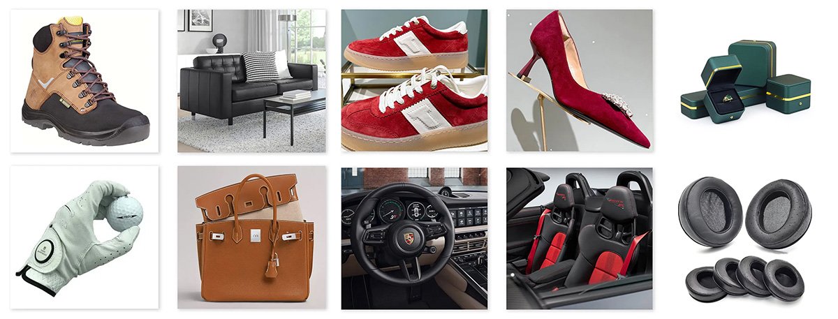 Applications of Yudeng PU Leather