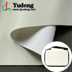 White PU Leather Material Fabric Material for Surface Cover (accept Surface Finishing Customization)