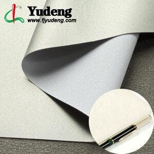 Silver Rexine PU Leather Material for Tablet Cases/Tablet Shells