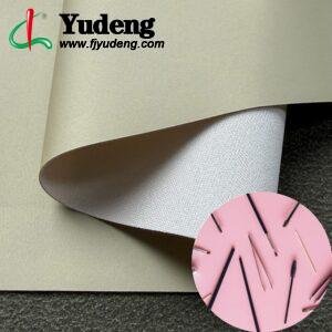 Yellow Leatherette PU Leather Roll Material for Massage Equipments Hair Styling Beauty Equipments