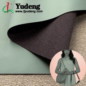 Green Imitation Leather PU Leather Roll Material for Bags and Suitcases (Handbags, Backpacks, Luggage Cases etc.)