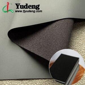 Gray PU Leather from China PU Leather Roll Material for Writing Notebook Cover Book Front Cover