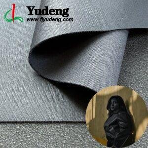 Gray Imitation Leather PU Leather Roll Material for Shoes and Clothes (Label, Upper, Jacket etc.)