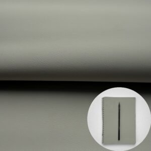 White Man Made Leather PU Leather Roll Material for Notebook