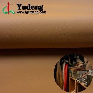 Orange Rexine Roll PU Leather Roll Material for Shoes and Clothes (Label, Upper, Jacket etc.)