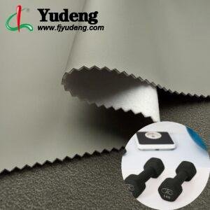 Gray Leather Fabric PU Leather Roll Material for Massage Equipments Hair Styling Beauty Equipments