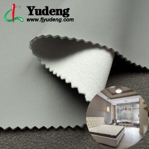 Gray Environmental Leather PU Leather Roll Material for Upholstery Furniture or Decoration (Sofas, Beds, Cabinets, Interior Wall etc.)