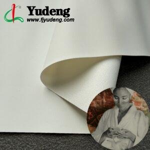 White Vegan Leather PU Leather Roll Material for Massage Devices (Head Massager, Eye Massage Machine etc.)