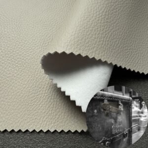 Gray Faux Leather PU Leather Roll Material for Bags and Suitcases (Handbags, Backpacks, Luggage Cases etc.)