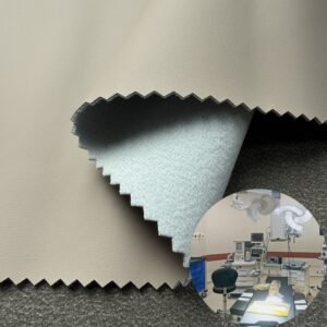 Pink Rexine Roll PU Leather Roll Material for Massage Equipments Hair Styling Beauty Equipments