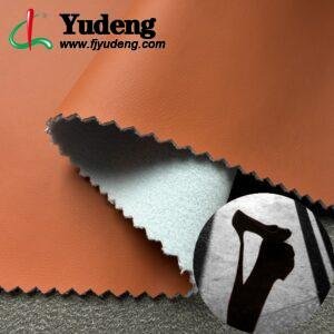 Red Faux Leather PU Leather Roll Material for Shoes and Clothes (Label, Upper, Jacket etc.)