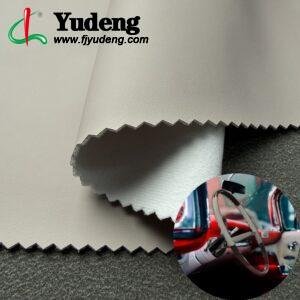 Gray Fake Leather PU Leather Roll Material for Car Seats Automobile Interior