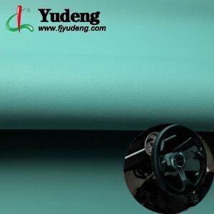 Blue Environmental Leather PU Leather Roll Material for Car Seats Automobile Interior