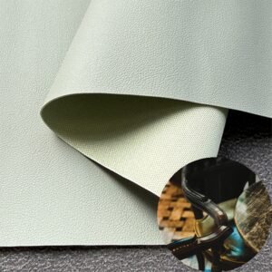 Green Artificial Leather PU Leather Roll Material for Upholstery Furniture or Decoration (Sofas, Beds, Cabinets, Interior Wall etc.)