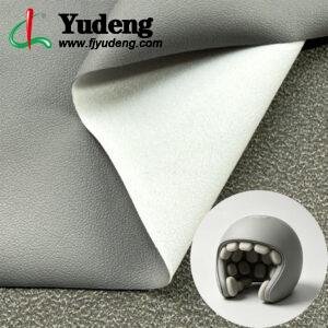 Gray Fake Leather PU Leather Material for Medical Equipments